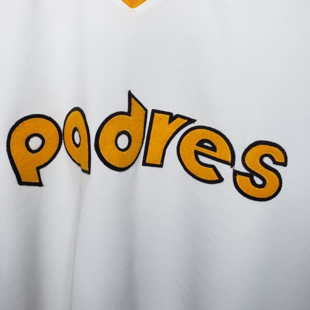 VINTAGE Majestic Cooperstown Jersey San Diego Padres Collection MLB Made USA XL - Picture 6 of 9